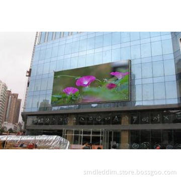 High contrast P10 SMD Outdoor Advertising LED Display billb